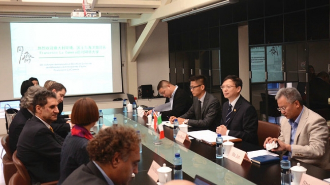 意大利环境、国土与海洋部司长来访 意大利环境、国土与海洋部司长来访