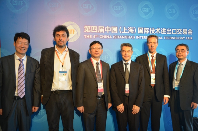上交会上方书记与都灵理工大学校长会见_副本 上交会上方书记与都灵理工大学校长会见_副本