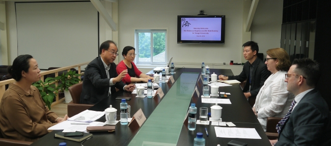 英国文化协会高教总监Rebecca Hughes一行来访 英国文化协会高教总监Rebecca Hughes一行来访